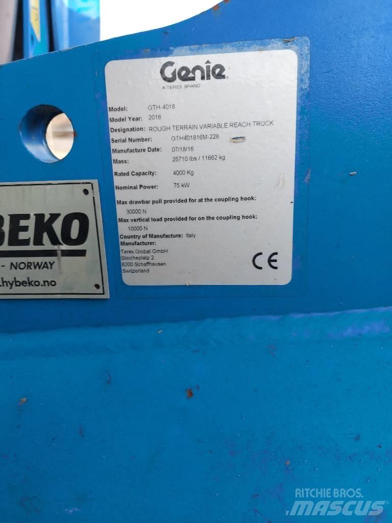 Genie GTH 4018 Телескопические погрузчики