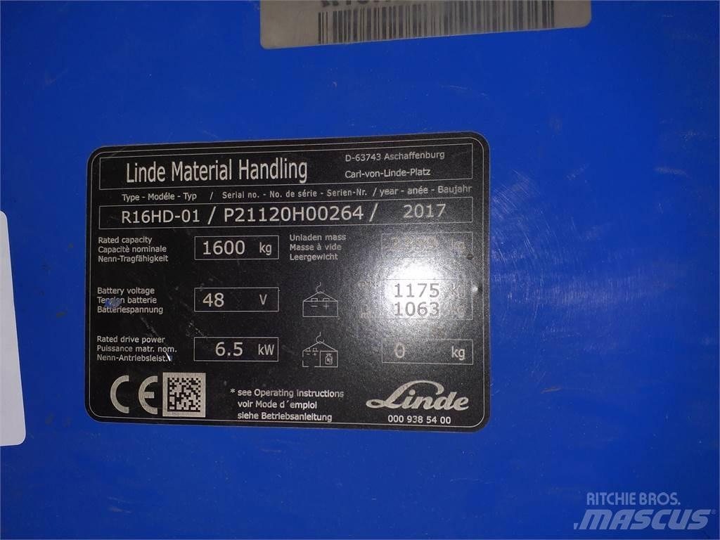 Linde R16HD Ричтраки
