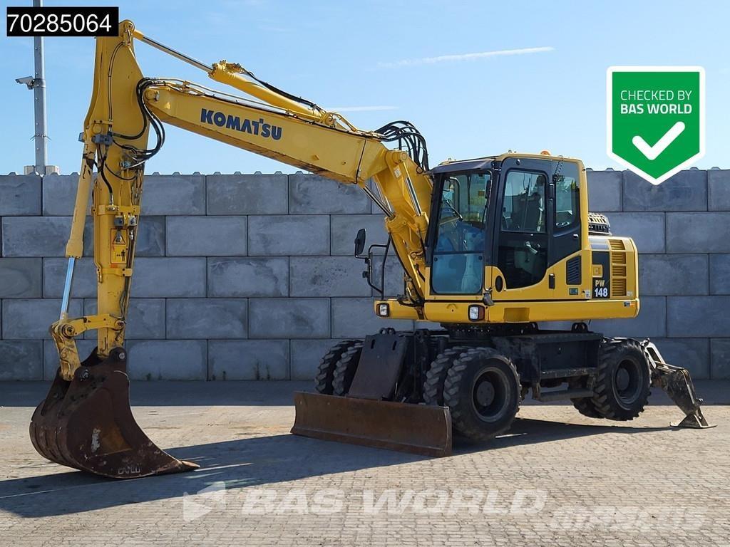Komatsu PW148 -8 Колёсные экскаваторы