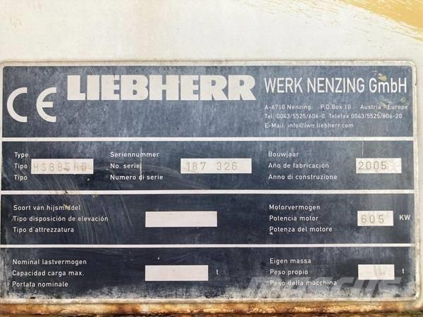 Liebherr HS 885 HD Гусеничные краны