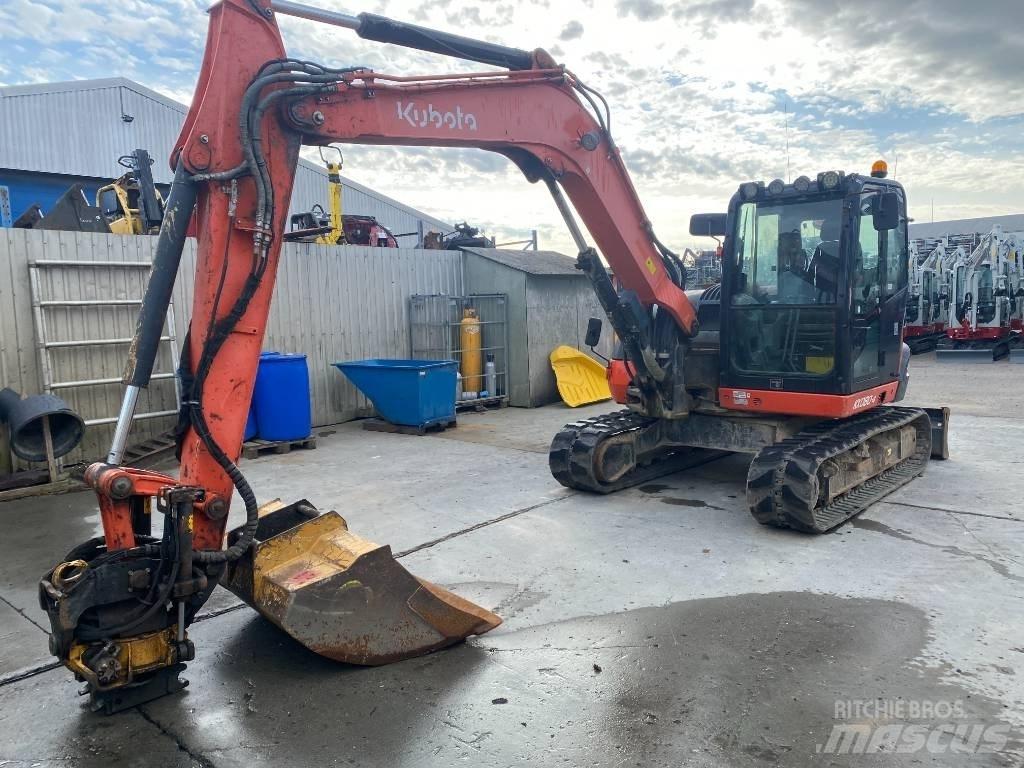 Kubota KX 080-4 Малые экскаваторы 7т-12т