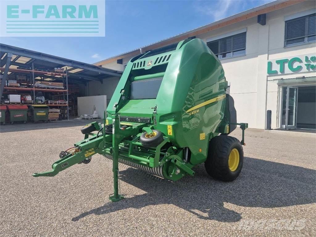 John Deere V451M Тюковые пресс-подборщики