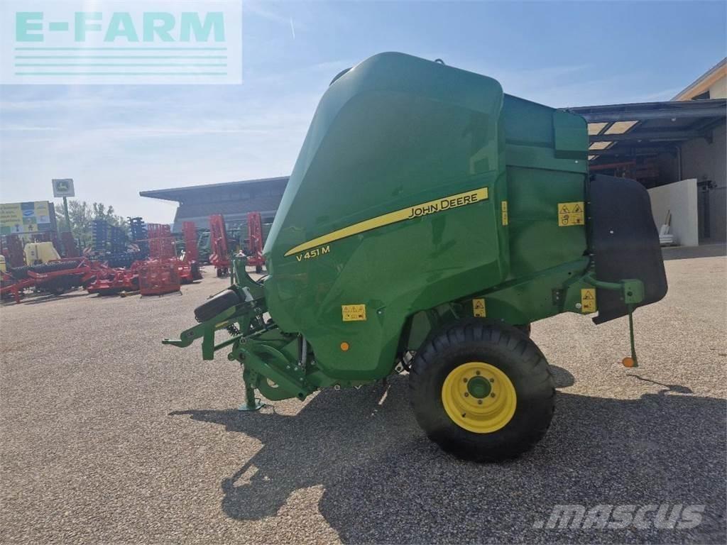 John Deere V451M Тюковые пресс-подборщики