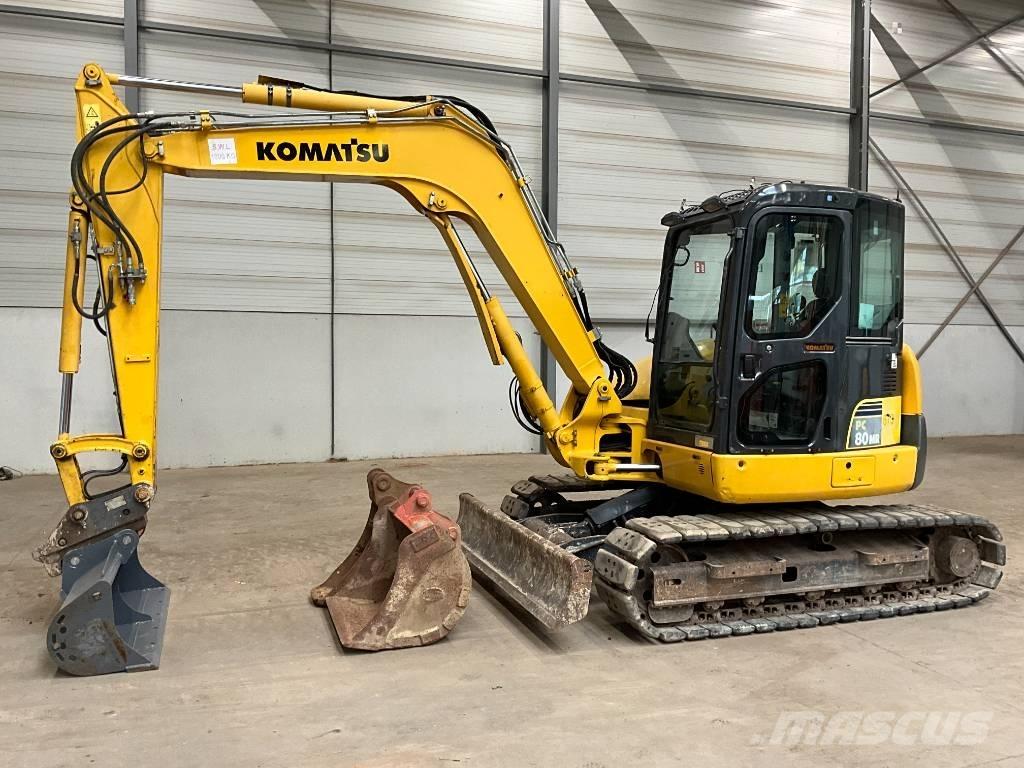 Komatsu PC 80 MR-3 Малые экскаваторы 7т-12т