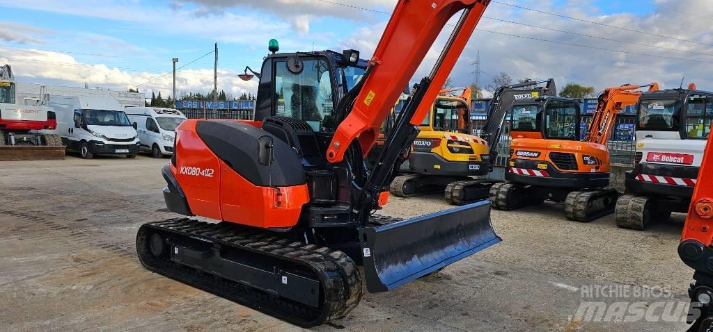 Kubota KX 080-4 Малые экскаваторы 7т-12т