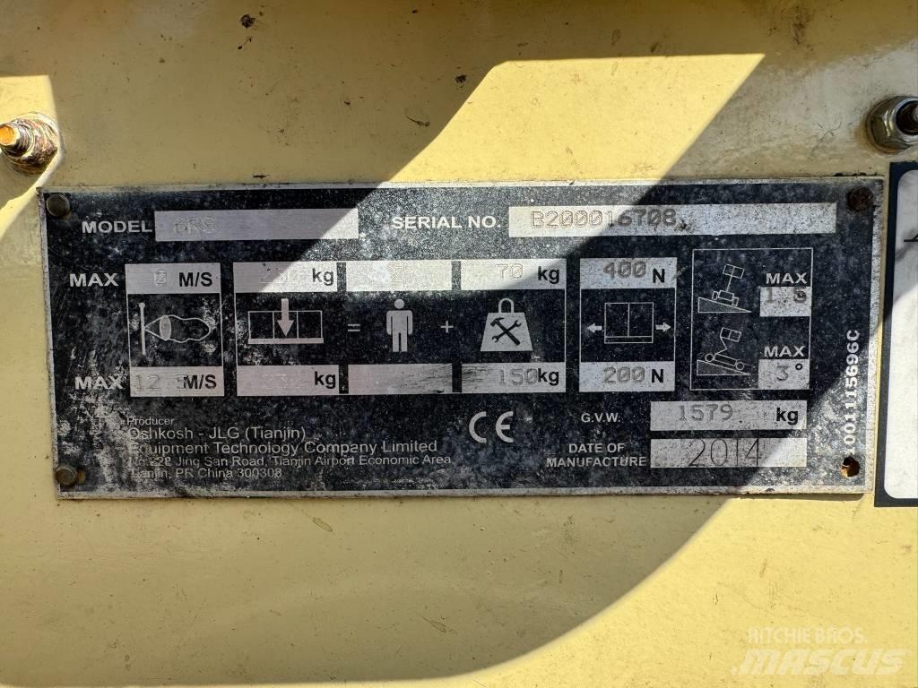 JLG 6 RS Ножничные подъемники
