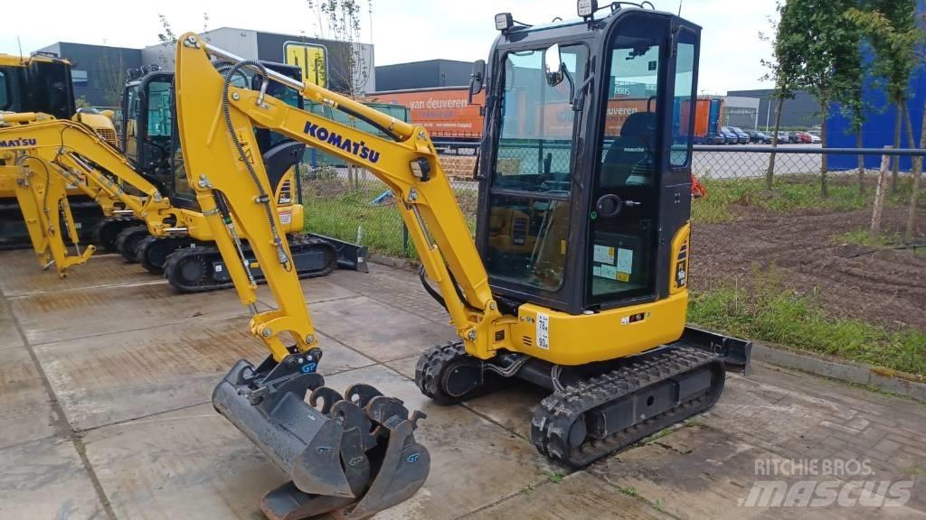 Komatsu PC16R-3HS Мини-экскаваторы
