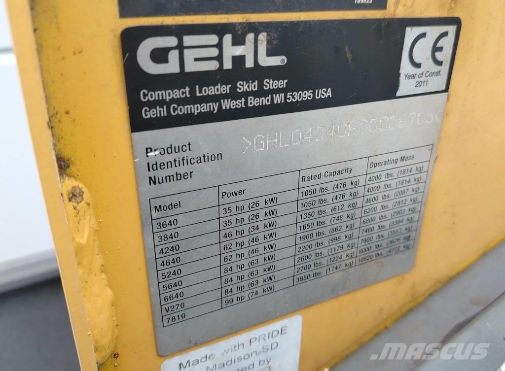 Gehl 4240 E Мини-погрузчики