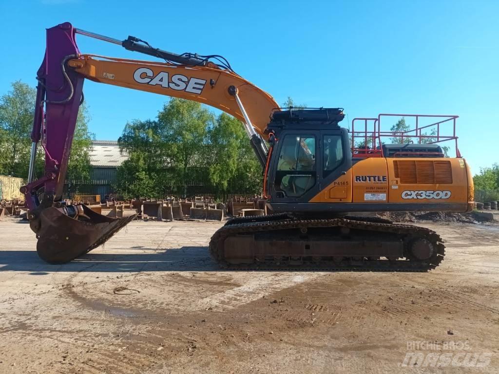 CASE CX350D Гусеничные экскаваторы