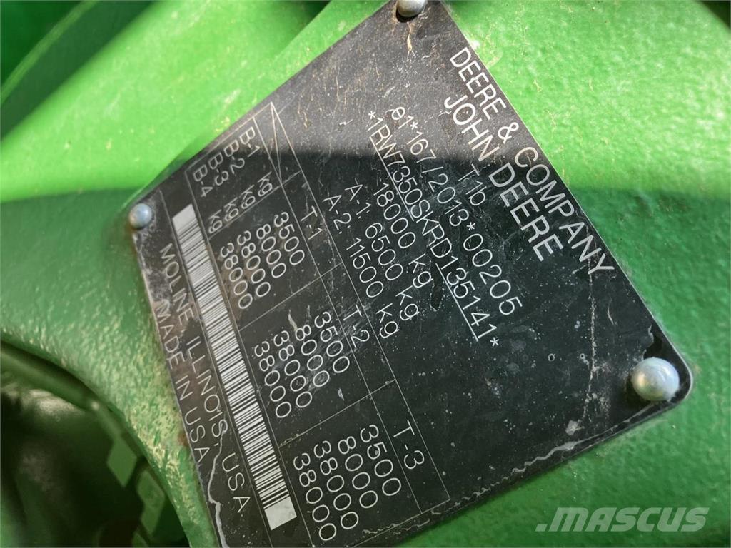 John Deere 7R 350 Трактора