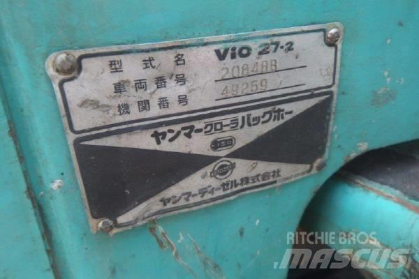 Yanmar VIO27-2 Мини-экскаваторы