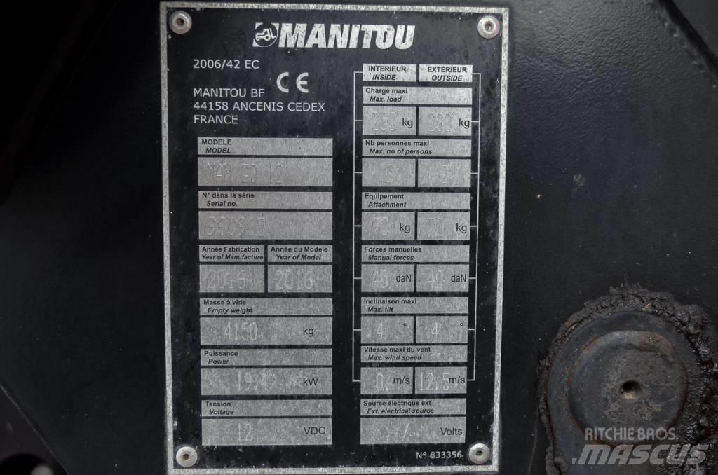 Manitou ManGo 12 Коленчатые подъемники