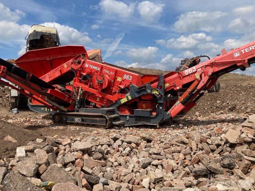 Terex Finlay 863 Мобильные грохоты