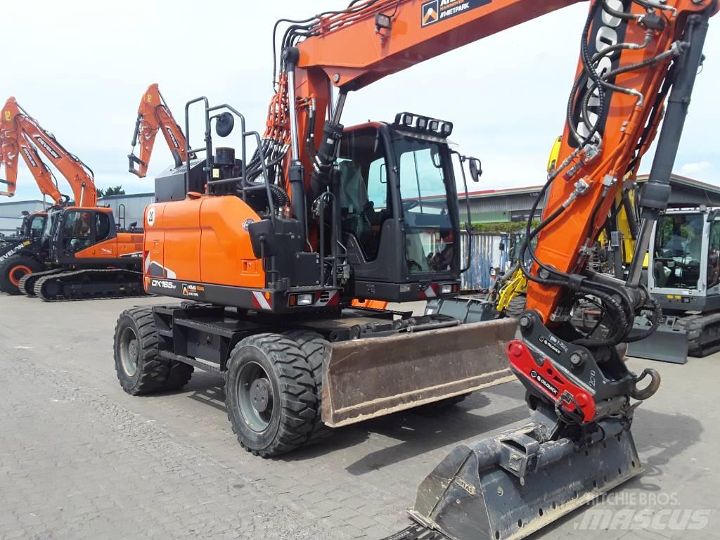 Doosan DX 165 W-5 Колёсные экскаваторы