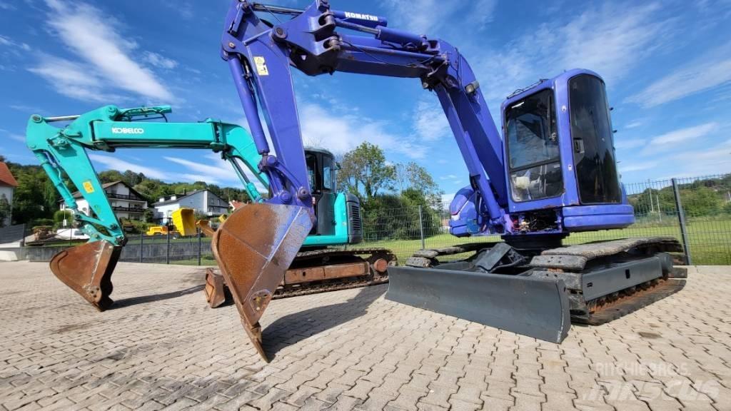 Komatsu PC 75 UU-2 Малые экскаваторы 7т-12т
