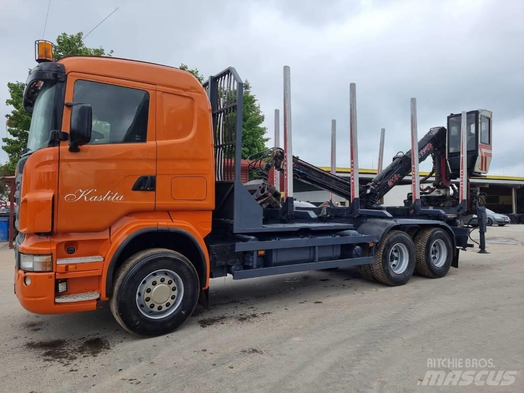 Scania R 580 Лесовозы / Сортиментовозы
