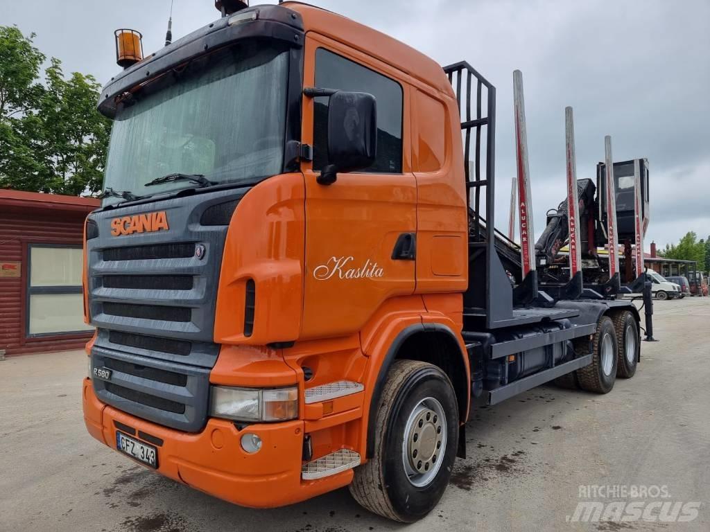 Scania R 580 Лесовозы / Сортиментовозы