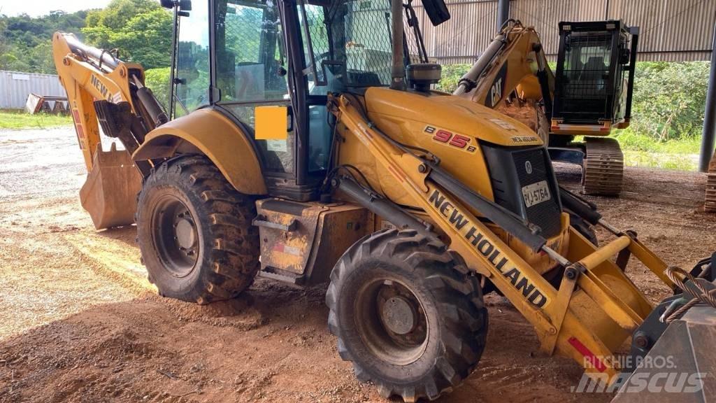 New Holland B 95 B Экскаваторы-погрузчики