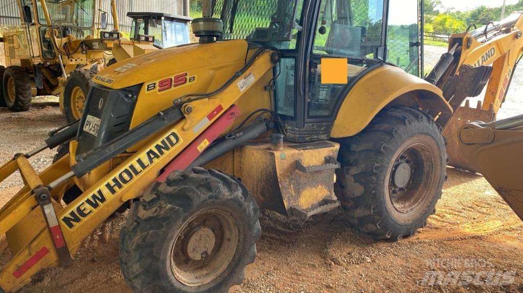 New Holland B 95 B Экскаваторы-погрузчики