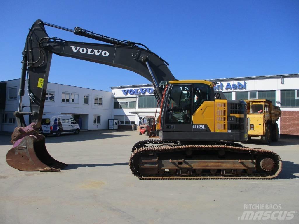 Volvo ECR 355 EL Гусеничные экскаваторы