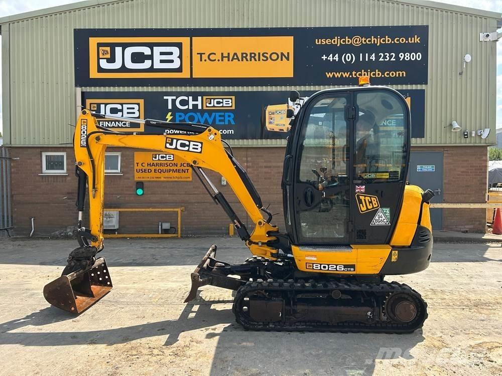 JCB 8026 Мини-экскаваторы