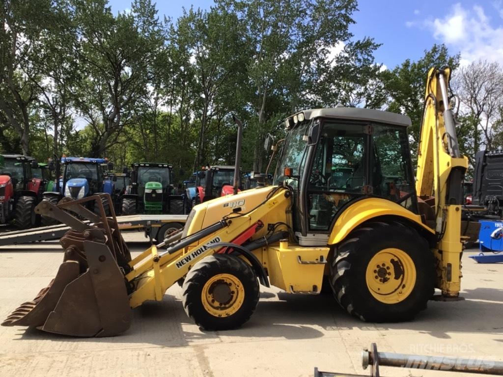 New Holland B 110 Экскаваторы-погрузчики