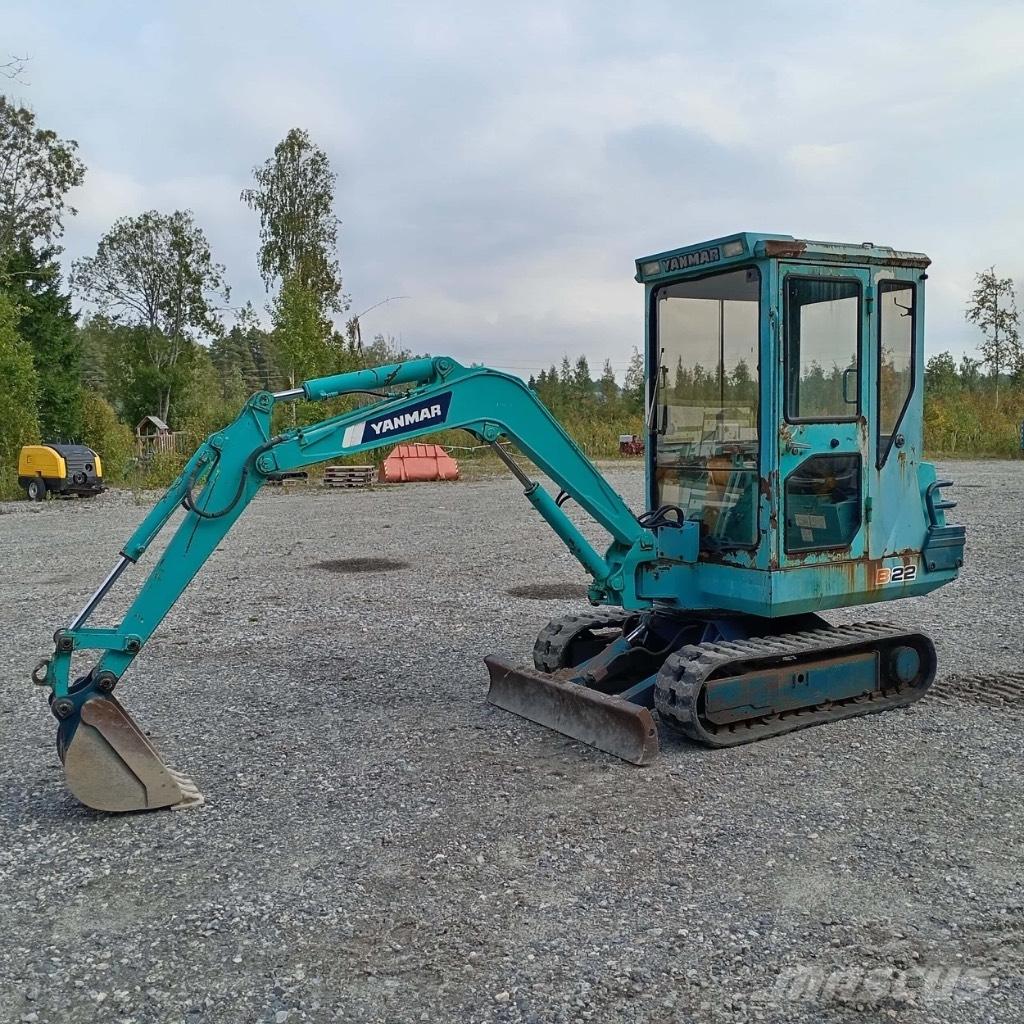 Yanmar B 22 Мини-экскаваторы