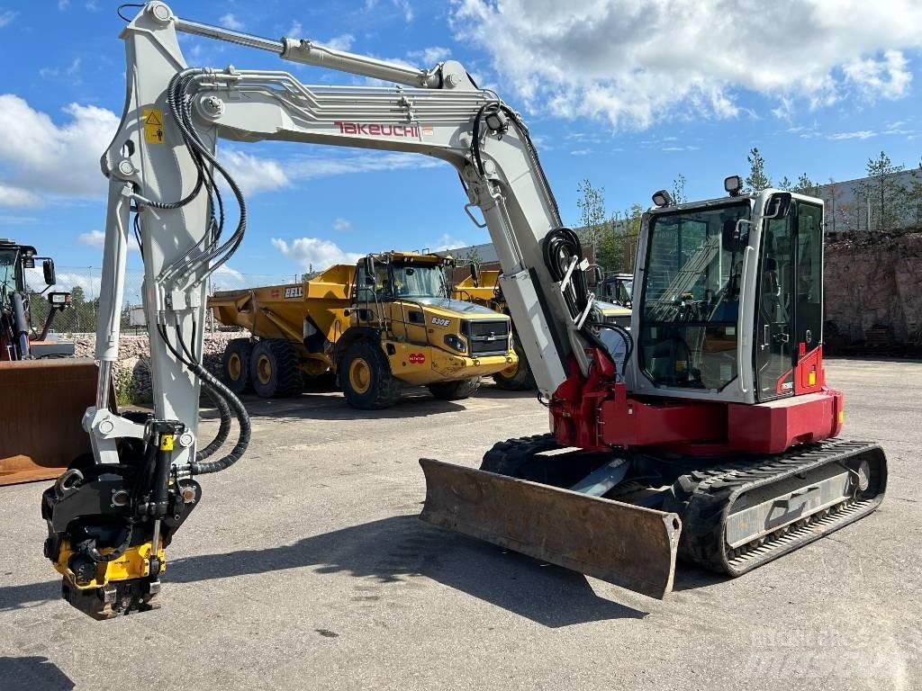 Takeuchi TB280FR Малые экскаваторы 7т-12т