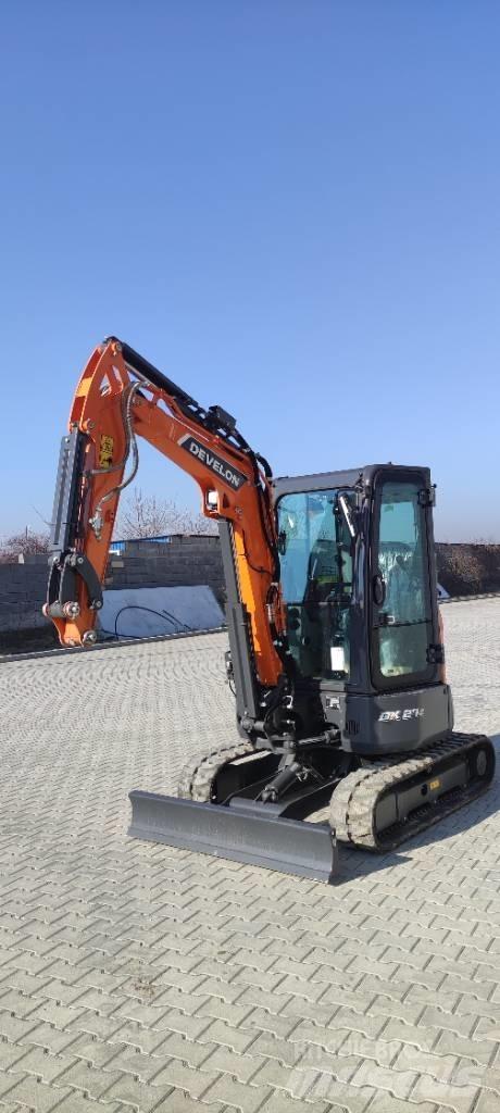 Develon DX 27 Z-7 Мини-экскаваторы
