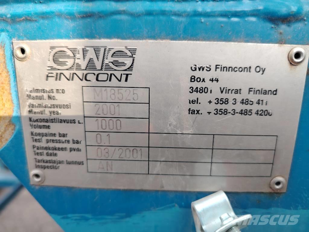Finncont GWS Гидравлическая система