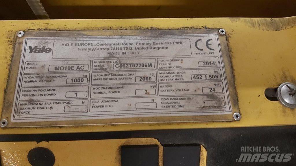Yale MO10E Горизонтальные комплектовщики
