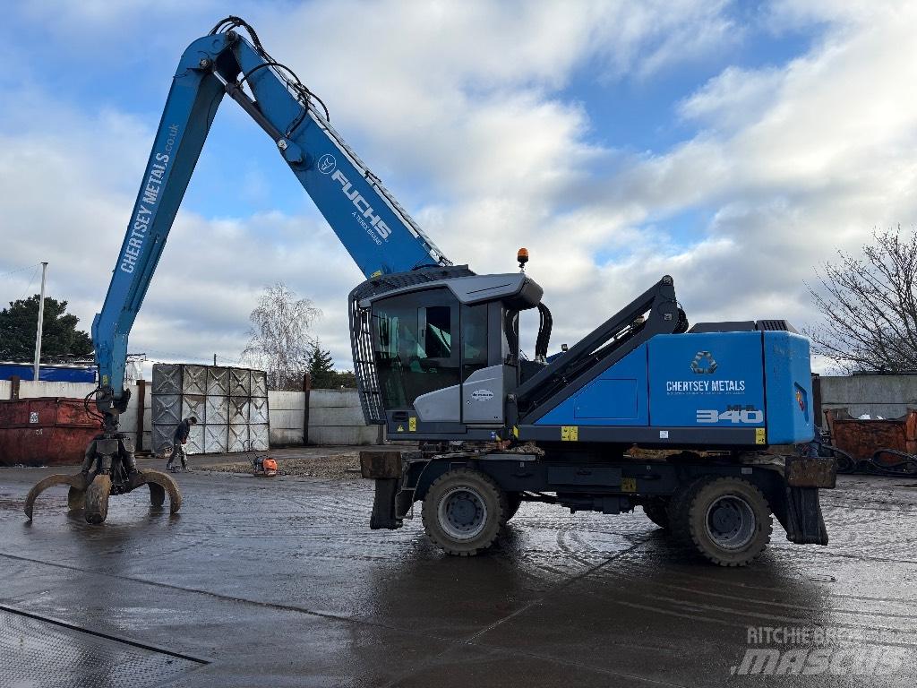 Fuchs MHL 340 Перегружатели металлолома/промышленные погрузчики