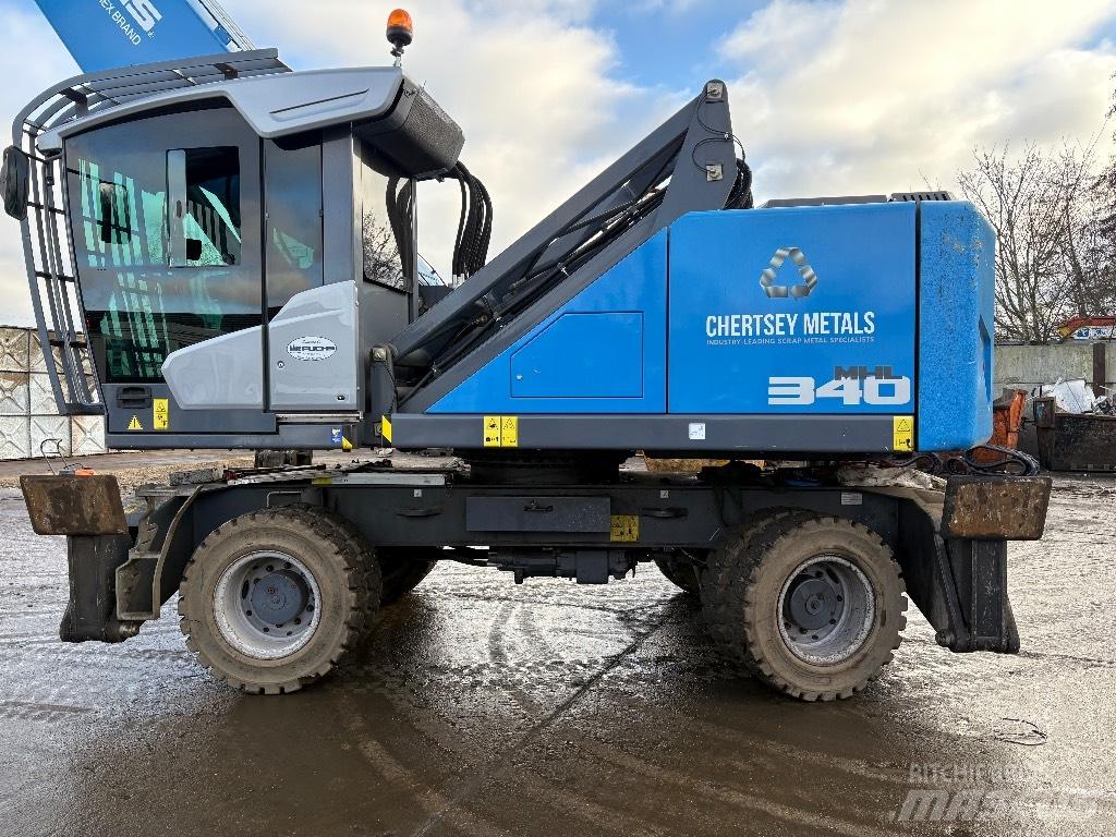 Fuchs MHL 340 Перегружатели металлолома/промышленные погрузчики