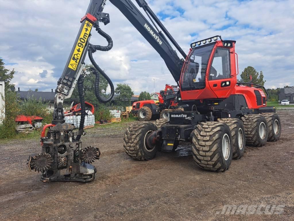 Komatsu 901 XC Харвестеры