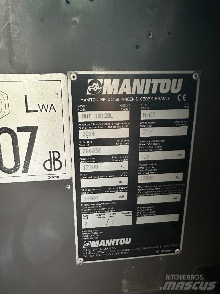 Manitou MHT 10120 L Телескопические погрузчики