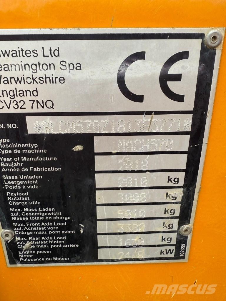 Thwaites 3 ton Мини-самосвалы