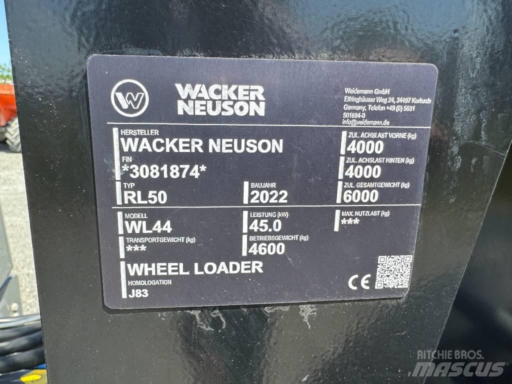 Wacker Neuson WL44 Фронтальные погрузчики
