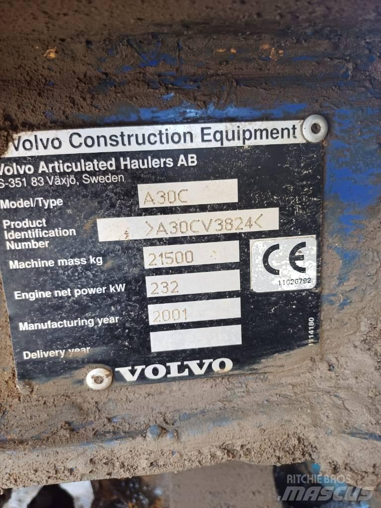 Volvo A 30 C Шарнирно-сочленённые самосвалы