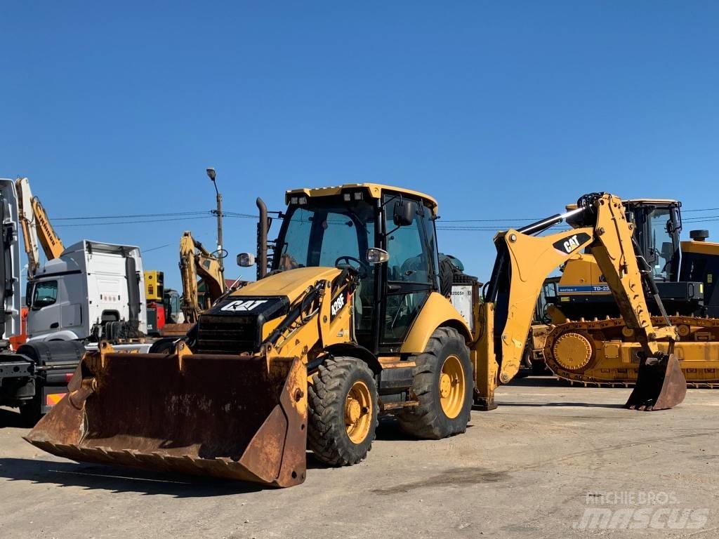 CAT 428 F Экскаваторы-погрузчики