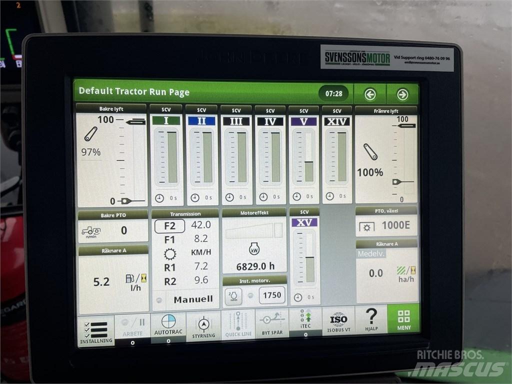 John Deere 7230R Трактора