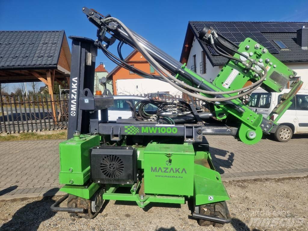 Mazaka 1000 CW Дизельные свайные молоты
