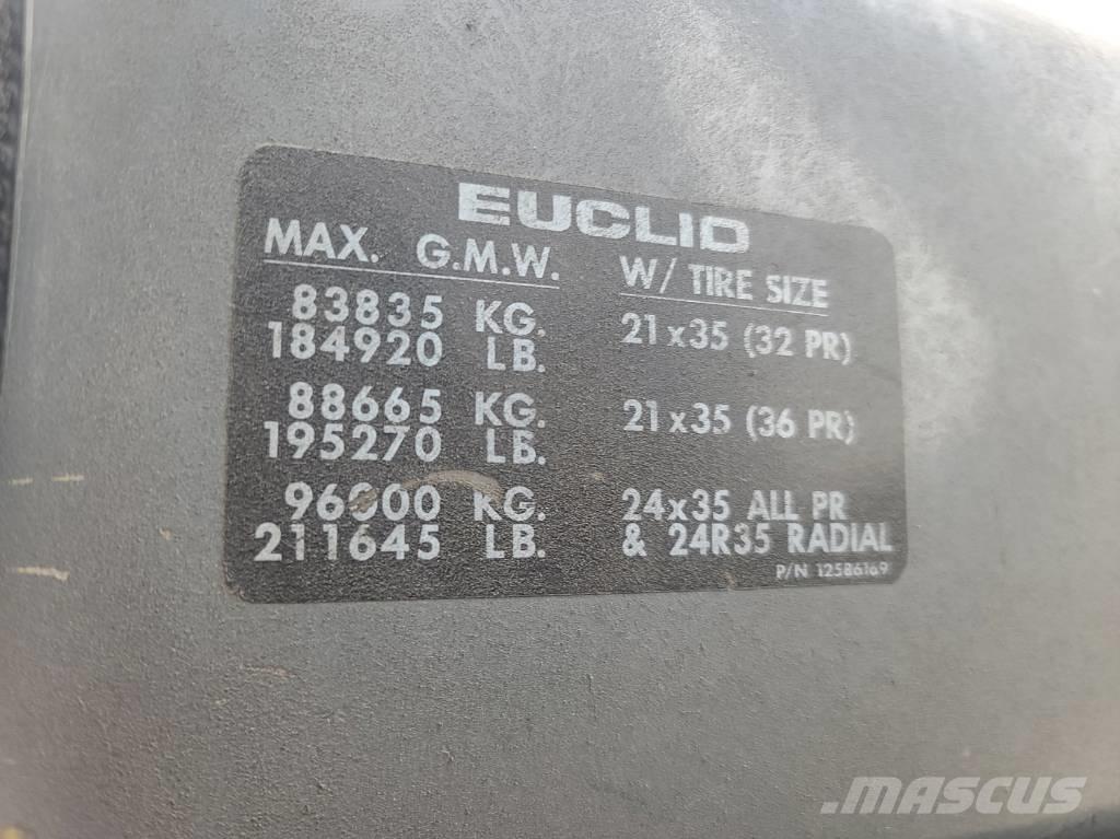 Euclid R60 Шарнирно-сочленённые самосвалы