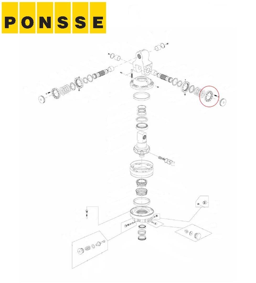 Ponsse 0060881 Манипуляторы для форвардеров