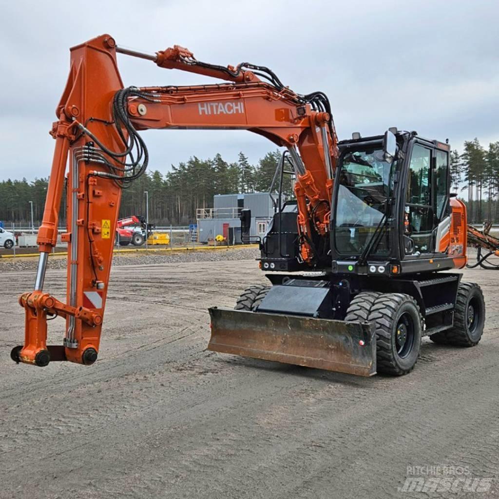 Hitachi ZX 135W Колёсные экскаваторы