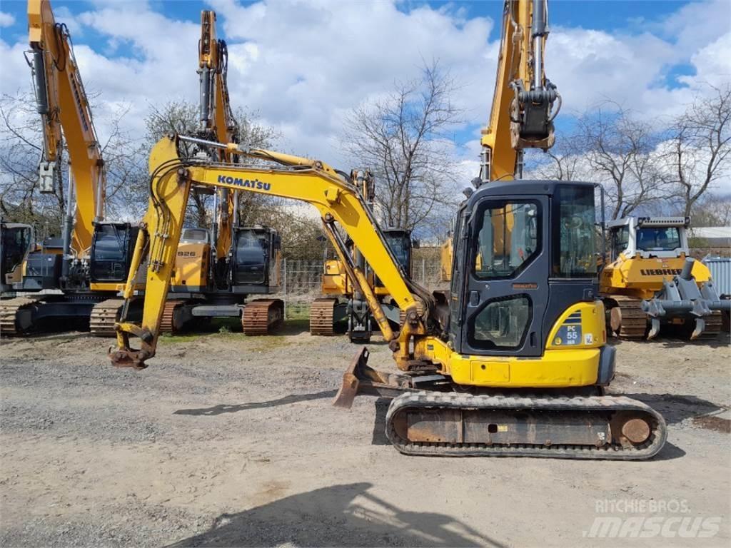 Komatsu PC55MR-3 Мини-экскаваторы