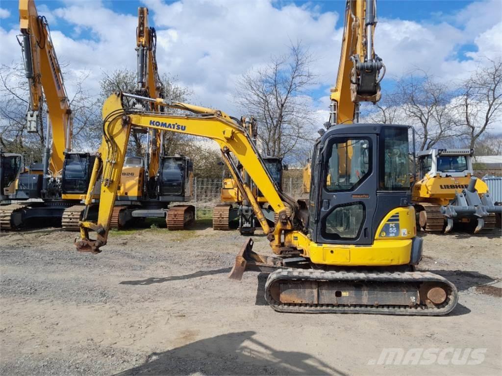 Komatsu PC55MR-3 Мини-экскаваторы