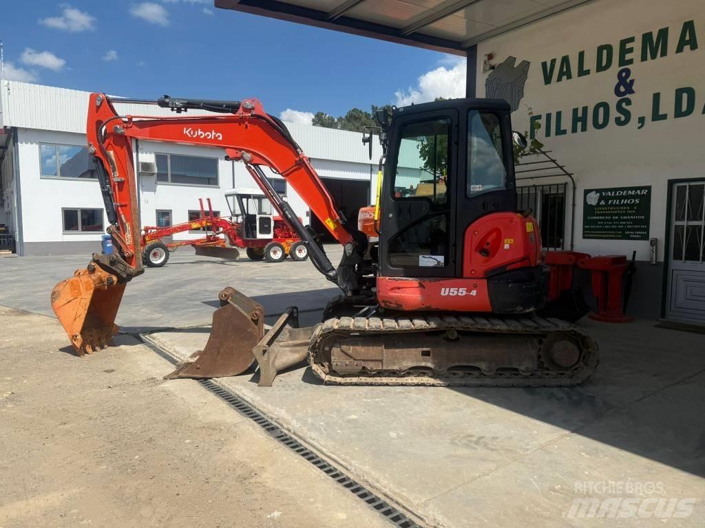 Kubota U 55-4, U55 Мини-экскаваторы