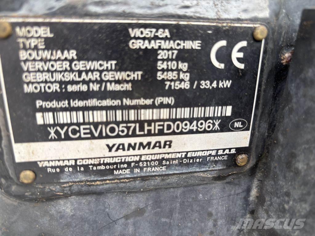 Yanmar YAN VIO57 Мини-экскаваторы