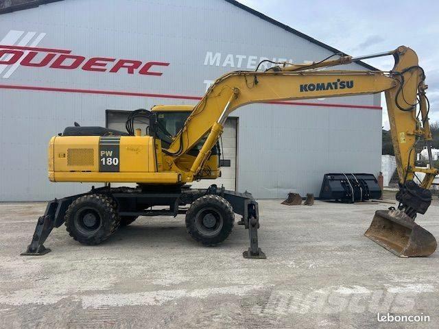 Komatsu PW 180 Колёсные экскаваторы