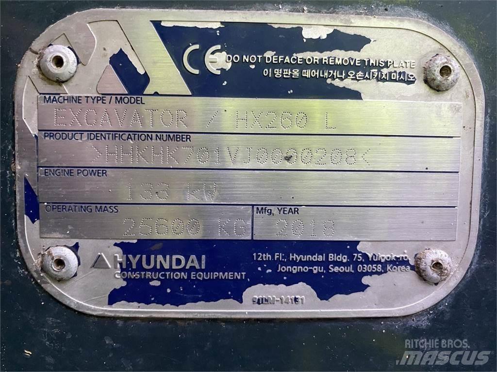 Hyundai HX260 Гусеничные экскаваторы